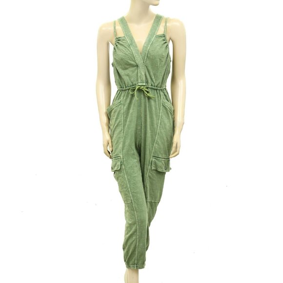 Daily Practice by Anthropologie The Playa Del Amore Jumpsuit Dress S New - Picture 6 of 9